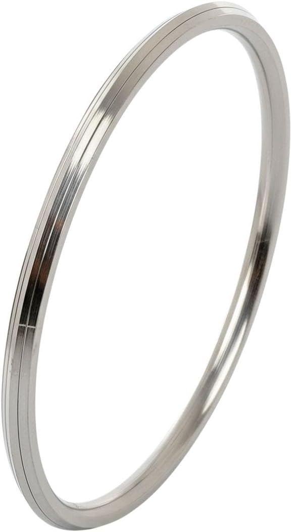 Non-Precious Metal & Stainless Steel Kada for Unisex Adult