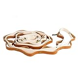 CHEOTIME Cordón de Almacenamiento para Camping, Cuerda Colgante de Material PU Duradero con 19 bucles, Organizador Multiusos para Almacenamiento en Exteriores, Interiores y Viajes