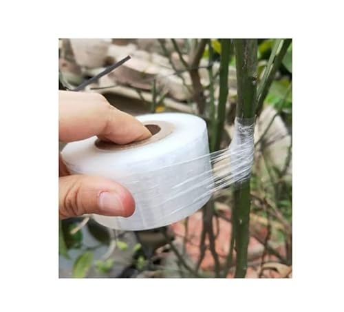 Fita de enxertia transparente esticável para plantas mudas, fitas de enxerto de jardim de árvores fr