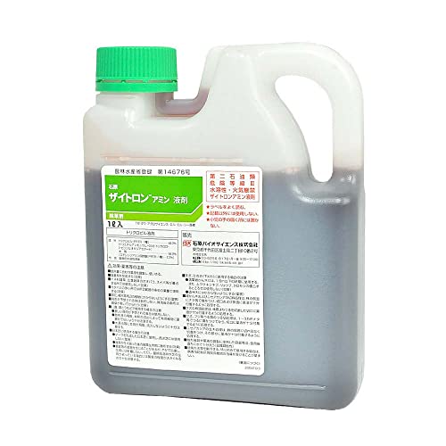 石原バイオサイエンス ザイトロンアミン液剤 1L×5本 芝生用除草剤