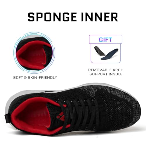 Image of Mishansha Womens Sneakers Air Cushion Running Tennis Shoes Women Lightweight Arch Support Walking Shoes