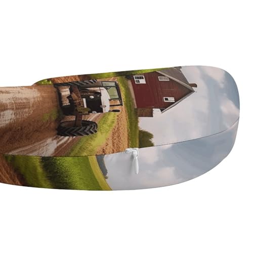 Almohada viscoelástica de viaje 30x25 cm confortable miniatura 4
