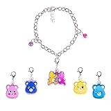 LUV HER Care Bears Girls Add A Charm Box Set with 1 charm bracelet & 5 interchangeable charms - Ages 3+