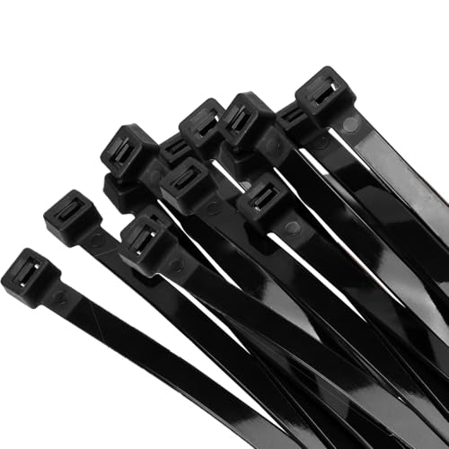 12 inch heavy duty zip ties, 400 pcs, 250 lbs