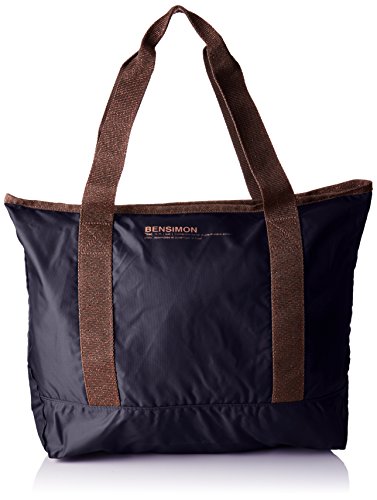 Bensimon Zipped Tote - Borse a spalla Donna, Bleu