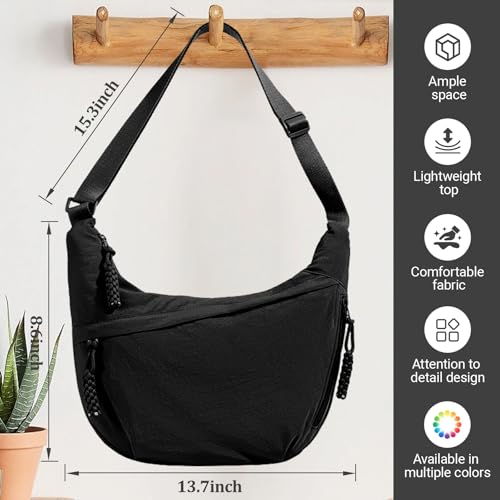 Bolso cruzado para mujer tipo nylon pequeño miniatura 2