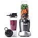 NutriBullet NB50100C Pro 1000 Single Serve Blender (1000W) 7-Piece Set, Dark Gray/Light Gray Skirt