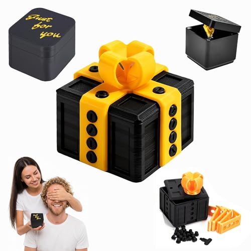 Annoying Gift Box with Finger Surprise Funny 3D Printed Prank Puzzle