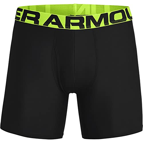 Image of Under Armour mens Multi-pack Performance Tech Boxerjock Brief, 6 inch Inseam, All-day Comfort & Soft