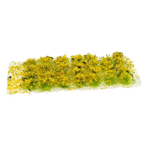 jojofuny 1 ボックス箱入りミニチュア模型植被 フェアリーガーデン風シミュレーション草花 オーナメント 微細フェイクプランツ 家用ミニハウス装