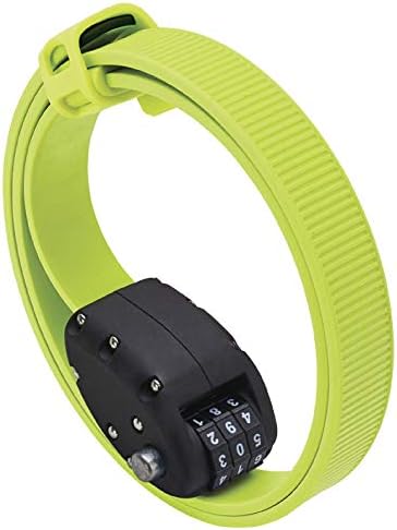 OTTOLOCK Steel & Kevlar Combination Bike Lock | Lightweight, Compact, Durable Design | Ideal for Cycling & Outdoor Gear