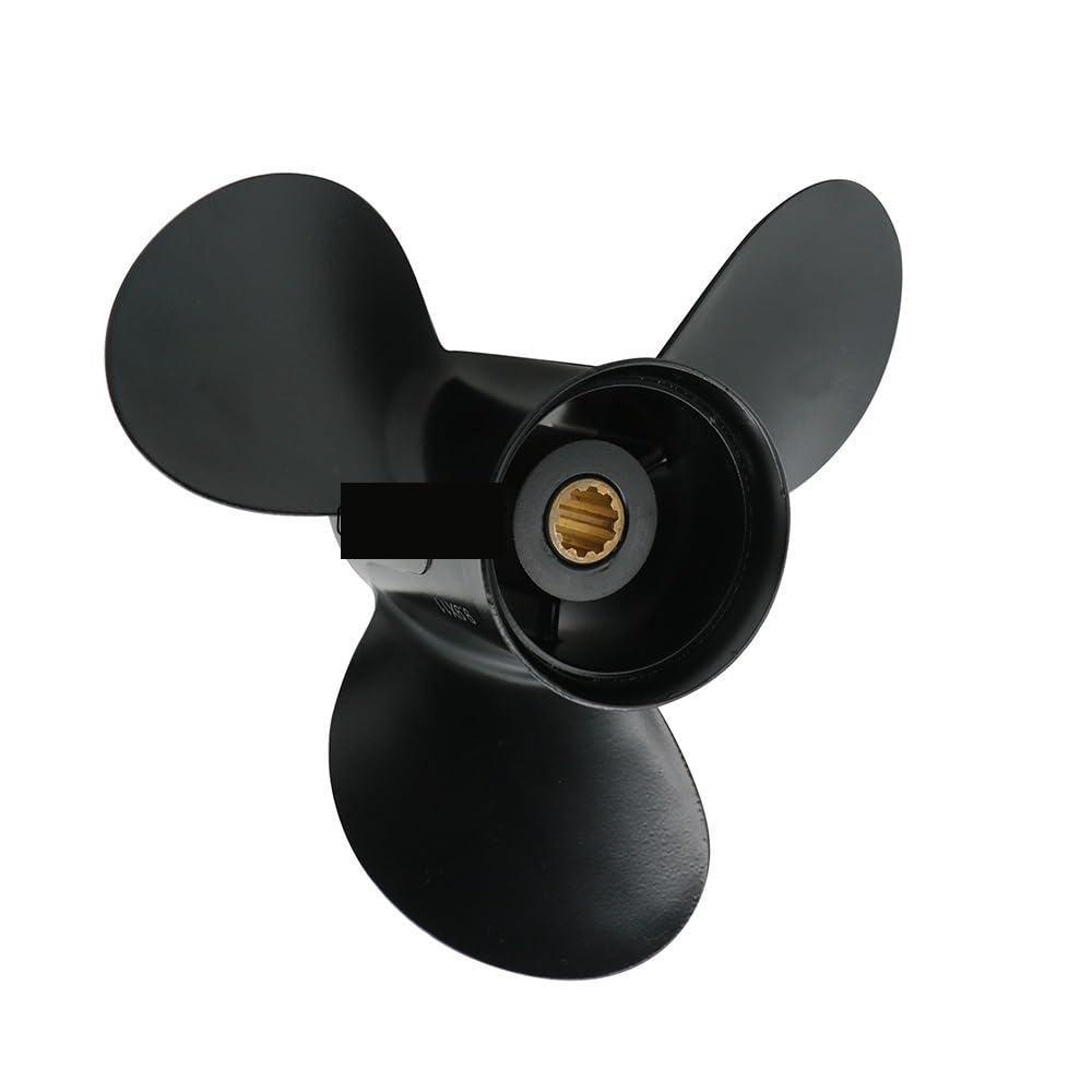 Elica 9.9x11 per Tohatsu per Mercury per Nissan 25HP 28HP 30HP Motore fuoribordo in lega di alluminio 10 Spline 3R0B645230 Accessori per motori fuoribordo