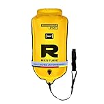 Restube Schwimmboje PRO - Aufblasbare Boje & Trockensack für mehr Sicherheit und Sichtbarkeit beim Freiwasserschwimmen - Leicht, gut sichtbar und perfekt für Triathlon, SUP, Kajak & Wildschwimmen