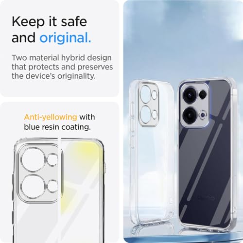 Image of Jkobi Back Cover for Oppo Reno13 5G | Oppo Reno 13 5G (Silicone Clear Shockproof Case with Camera Protection | Soft and Flexible | Transparent)