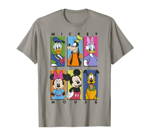 Disney Mickey & Friends Character Panel Red Camiseta