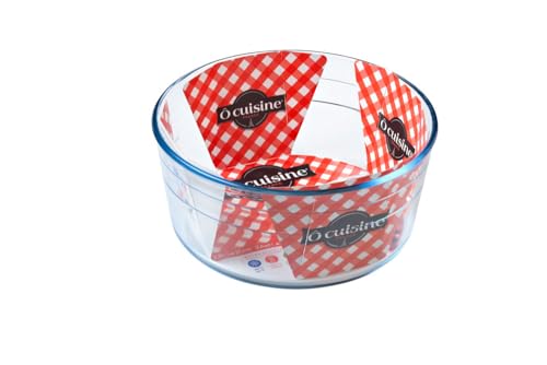 Ocuisine Ôcuisine® Fluted Flan Dish & Souffle Dish Pack of 2 Glass Dishes Extreme Resistance | Oven Safe - Freezer Safe - Microwave Safe | Borosilicate Glass | Made in France Flans & Souffles - Image 5