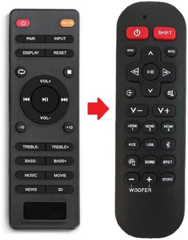 Comparison of Original and Replacement Remote Controls