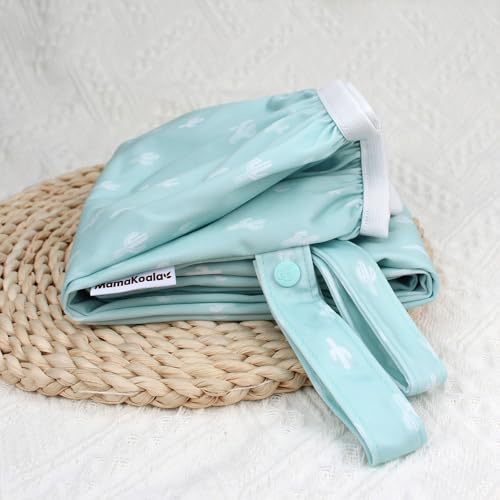 Image of Mama Koala Pail Liner for Cloth Diapers, Reusable and Washable Waterproof Pail Liner with Strap for Diaper Pails, 2 Pack(P002)