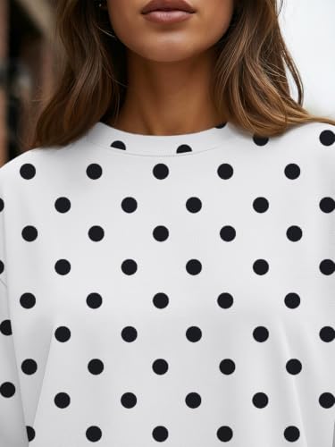 Image of Trendy Queen Womens Oversized Long Sleeve Shirts Fall Tops 2026 Basic Tees