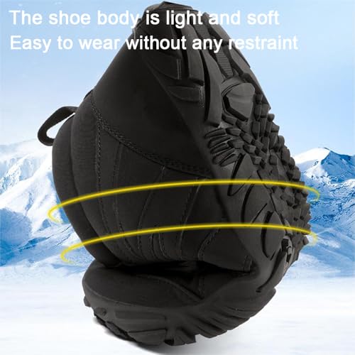 Grounded Winter Footwear for Women, Hike Winter Footwear Barefoot Women Men, Barefoot Shoes Waterproof Wide Toe Box Boots2