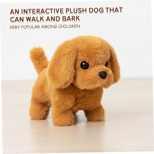 Peluche de marche interactive : le chiot robot réaliste qui aboie