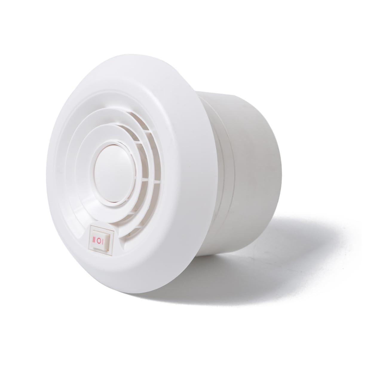 Ventilatore da Tetto Camper Silenzioso a Forma di Fungo Bianco in Plastica, Resistente a Risparmio Energetico per Vacanze Estive e Modifiche Rv