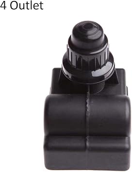 4 Outlet Grill Ignitor, Spark Grill Generator, Charbroil Gas Grill Igniter Replacement, Big Easy Charbroil Parts for Master Grill, Backyard Grill, Black, Easy to Install
