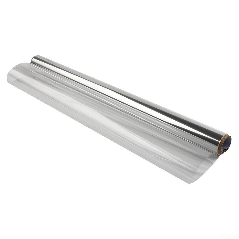 Film de protection mural transparent pour surfaces lisses gris et carrelage 60 cm x 2 m