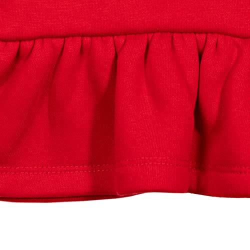 Image of Disney Minnie Mouse Fleece Pullover Crossover Hoodie and Leggings Outfit Set Infant to Big Kid Sizes (12 Months - 14-16)