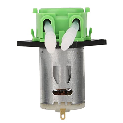 DC DIY Peristaltic Liquid Pump Dosierpumpe für Aquarium Lab Analytical 3 mm ID x 5 mm, 12 V 3 * 5 Dosierpumpe DIY Peristaltic Tube Head(Grün)