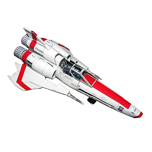 MERISHOPP Battlestar Galactica Viper MK2 Ship 3D Model Kit Replica Spaceship DIY - Image 4 thumbnail