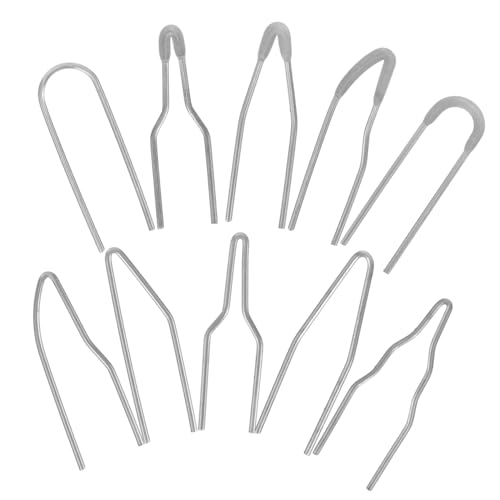 Operitacx 10 piezas Puntas de Alambre para Pirografía Herramienta Resistente para Madera Diseño de Alta Impedancia para Soldadura Eléctrica Estable Fácil Instalación y Uso Portátil