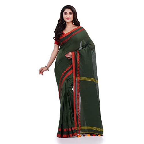 Image of dB DESH BIDESH Women`s cotton saree for woman handloom cotton georgette silk party, wear latest, loveria new, collection farewell soft mulmul linen cotton sarees for women with unstitched blouse