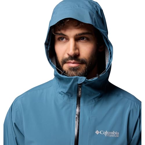 Columbia Mens Ampli-Dry II Shell, Everblue3