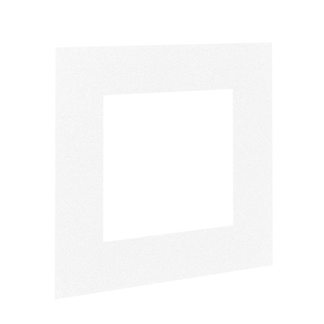 Procut Global 50x50cm White Picture Mounts Board to Fit 30x30cm Aperture Size - Photo Mount Card Ideal for Prints, Artwork, Crafts & Certificates - Sizes & Colors Available — image 1