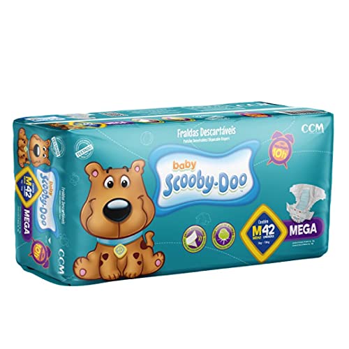 FRALDA SCOOBY DOO MEGA M 42 TIRAS
