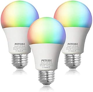 Smart LED Light Bulb 2.4G(Not 5G) E26 WiFi Multicolor Light Bulb Work