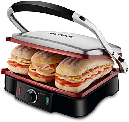 MONDIAL Press Grill 180°, Preto/Inox, 1800W, 110V - PG-02