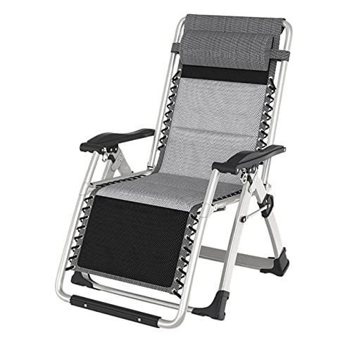 Chaise longue de jardin confortable pour soulager le dos en extérieur