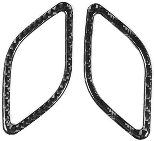 Auto Kohlefaser Innenraum, Für BMW E84 X1 2011-2015 Kohlefaser Auto Armaturenbrett Klimaanlage Lüftungsblende