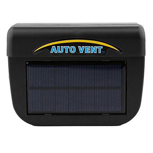 Solar Powered Car Window Windshield Auto Air Vent Cooling Cool Fan Auto Ventilator