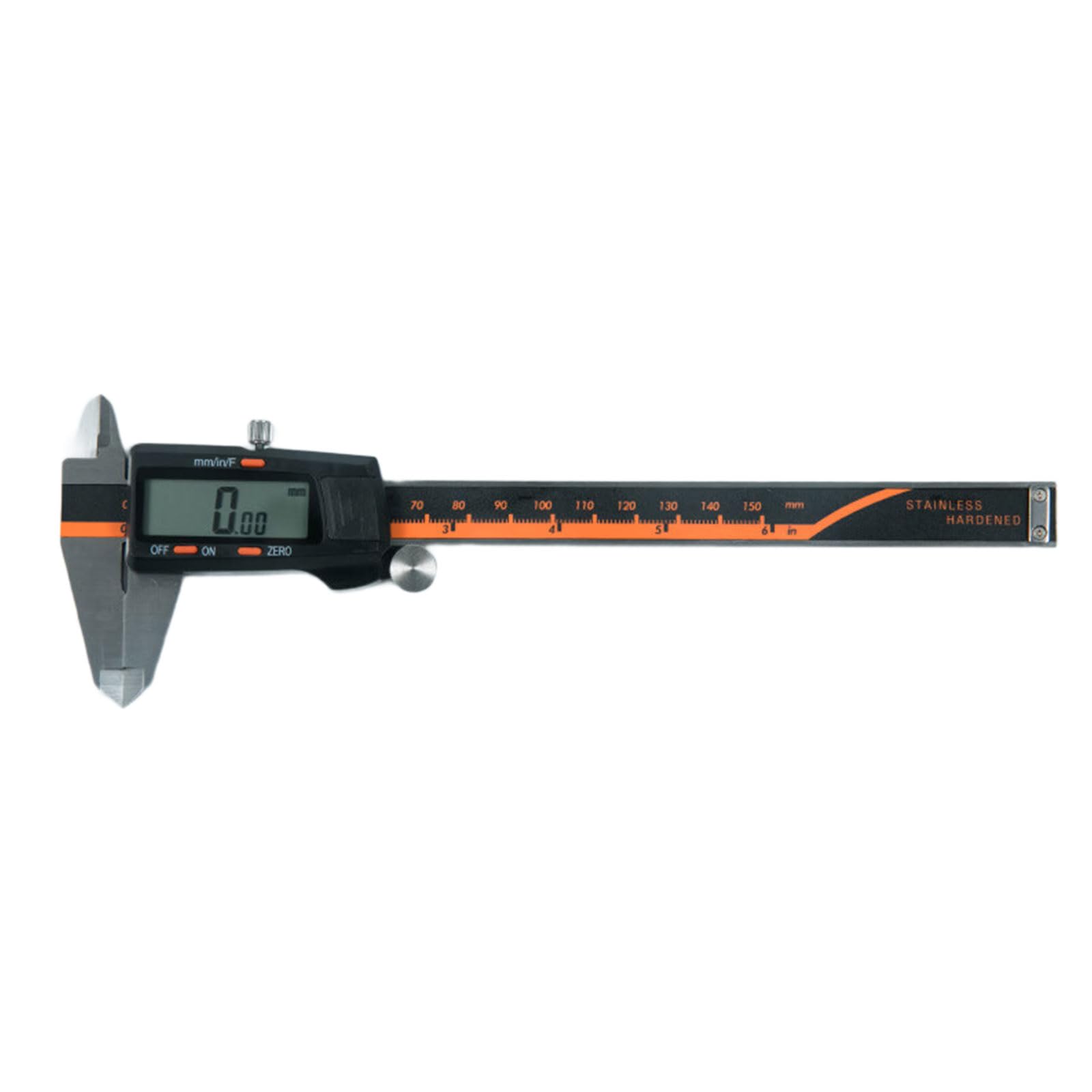 Pied à coulisse numérique 150 mm pour éviter les erreurs de mesure, acier inoxydable LCD