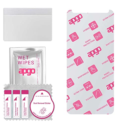 apgo Protector de pantalla Hybrid Glass para Huawei Y9 (2018)