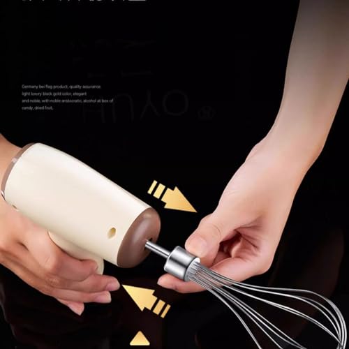 Batidor de huevos recargable para batir cremas sin cables y cocinar con total comodidad 5