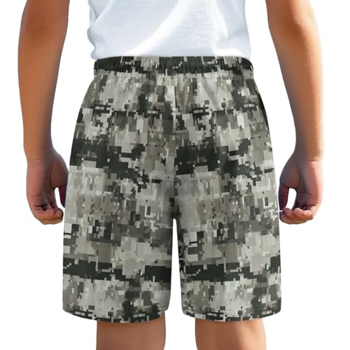 Kids Hawaiian Shorts with Pockets for Boys Beach Pants for Children2