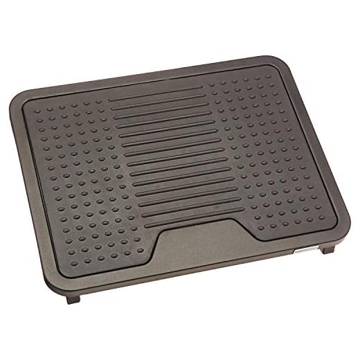 AmazonBasics Under Desk Foot Rest - Black