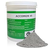 Castable Refractory Cement high Temp - Furnace Cement High Temperature - 2822F Rated - 4 LBS - 45% Alumina Fireplace Cement Refractory for Casting Purpose Like Forge, Fire Bricks, Pizza Oven, etc…