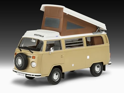 Kit de modelo plástico VW T2 Camper escala 1:24 miniatura 3