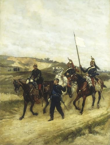 Impresiones de lienzo premium PMEFGJDPE con arte histórico de Detaille