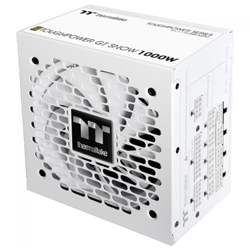 Fonte Thermaltake Toughpower GT, 1000W, 80 Plus Gold, Full Modular, ATX 3.1, Snow (Branco)